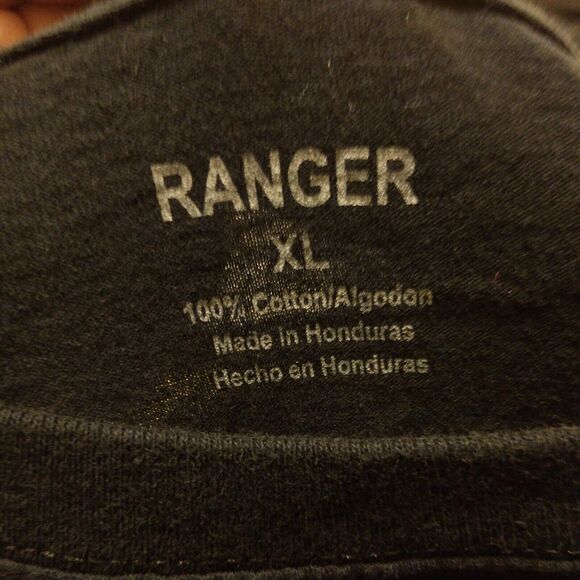 RealTree Xtra Ranger tshirt mens XL Xlarge black short sleeve crew neck deer - Picture 6 of 7